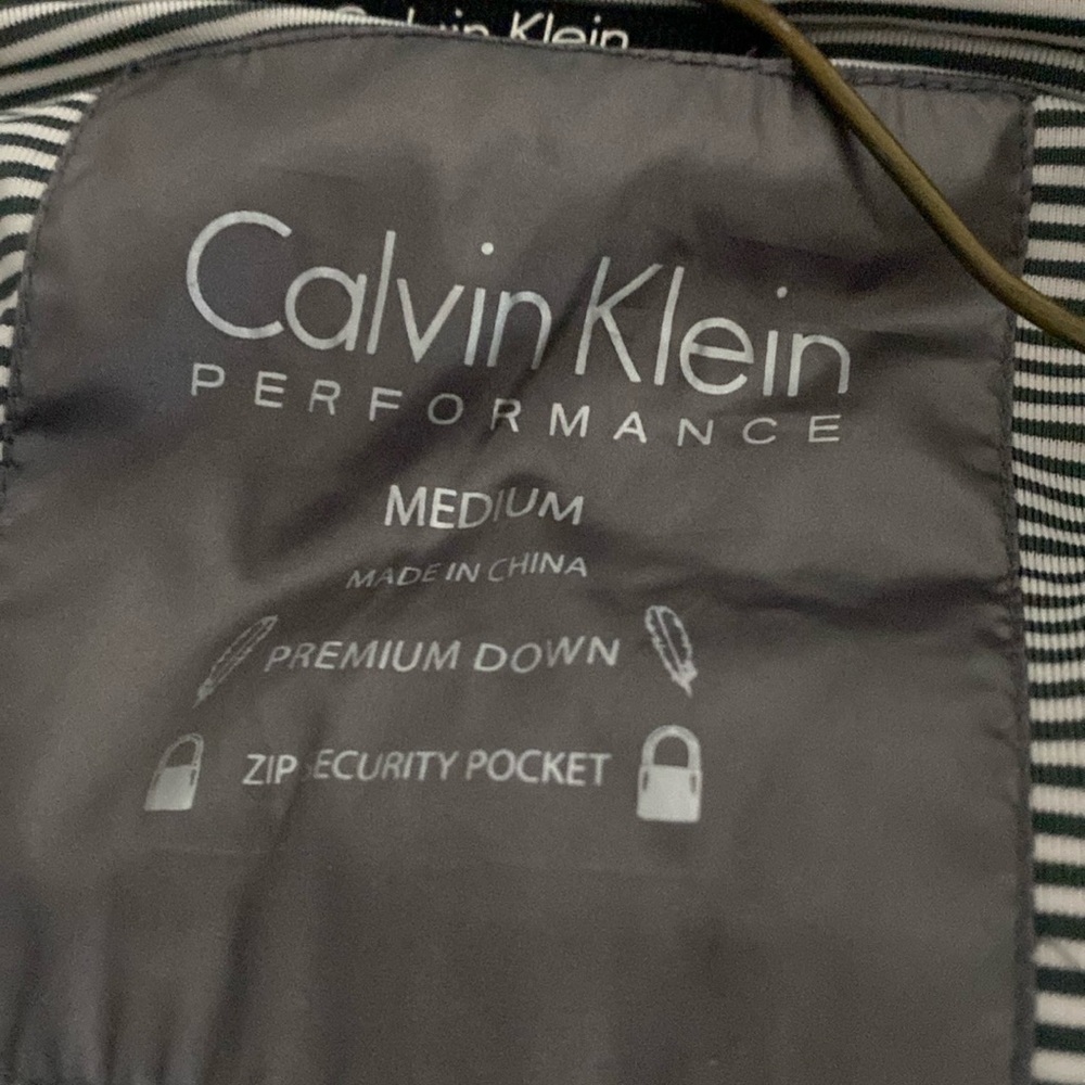 Gray Calvin Klein puffer vest size medium